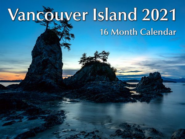 Vancouver Island 16 month Calendar 2021