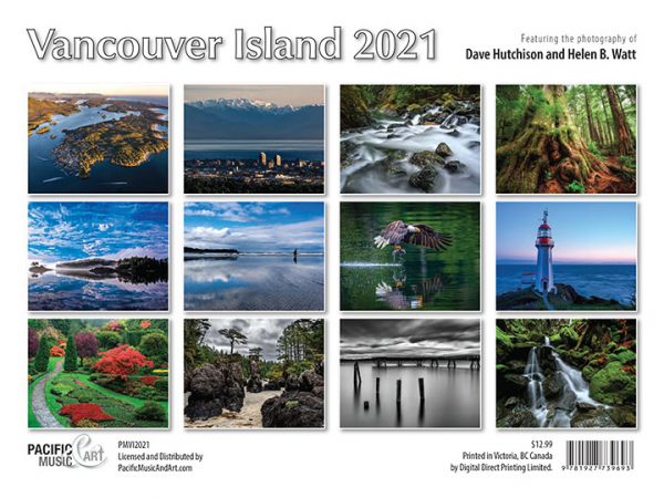 Vancouver Island 2021 Calendar