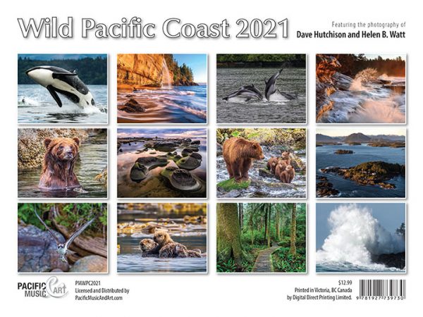 Wild Pacific Coast 2021 Calendar