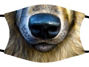Wolf face mask