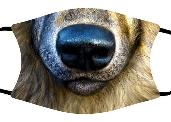 Wolf face mask