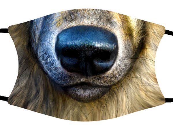 Wolf face mask