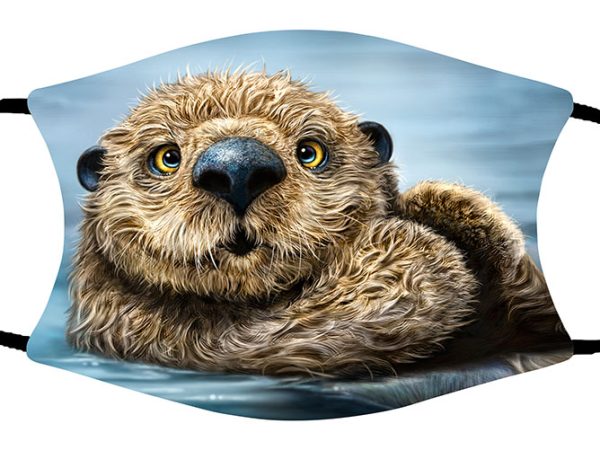 Otter face mask