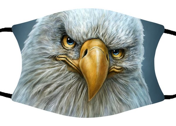 Bald Eagle face mask