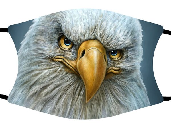 Bald Eagle face mask