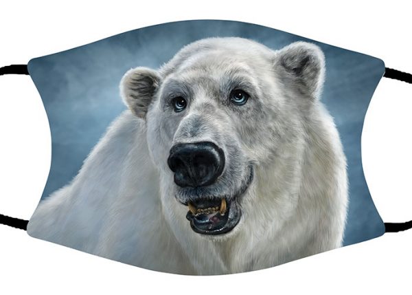 Polar Bear face mask