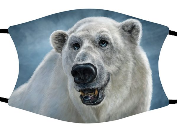 Polar Bear face mask