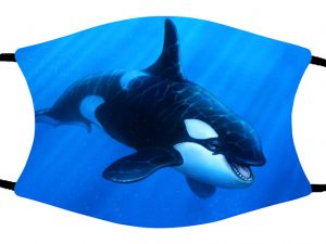 Orca face mask