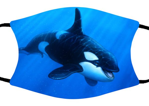 Orca face mask
