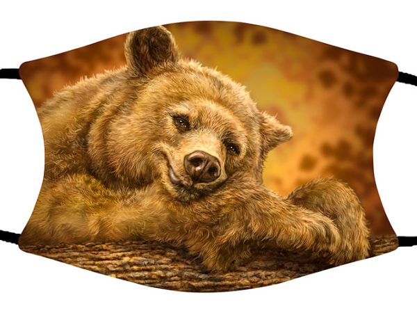 Sleep Bear face mask