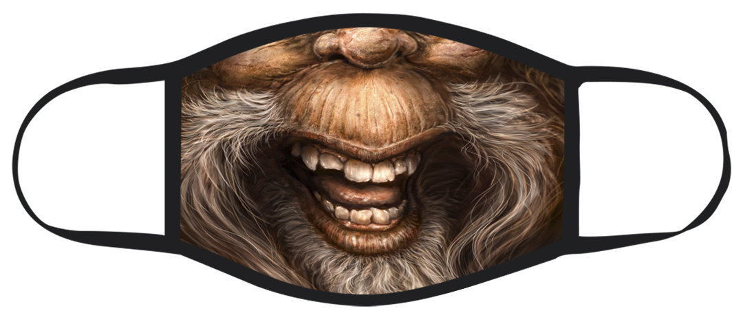 Sasquatch - Face Mask | Pacific Music &amp; Art