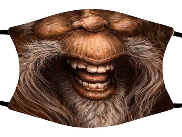 Sasquatch face mask