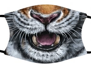 Amur Tiger face mask