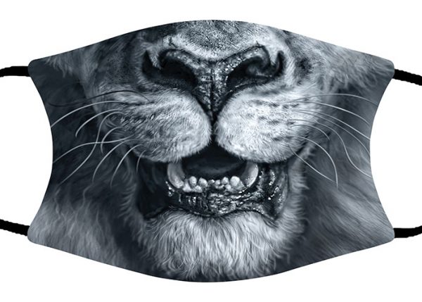Lion Face face mask
