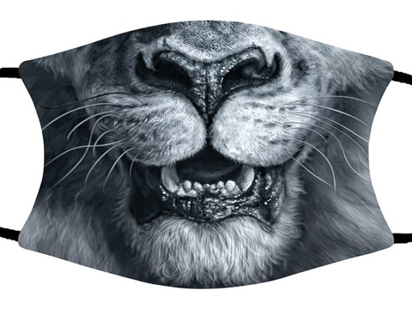 Lion Face face mask