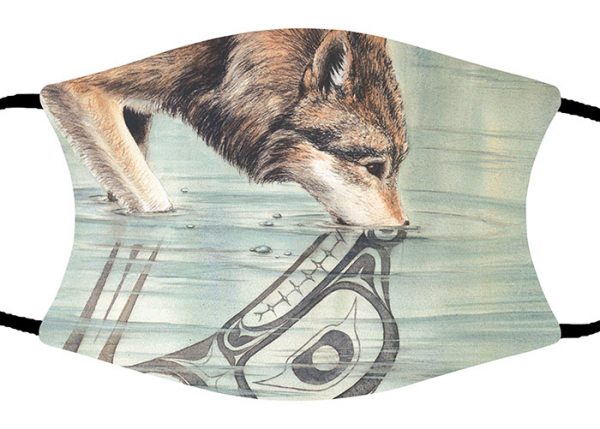 Wolf face mask