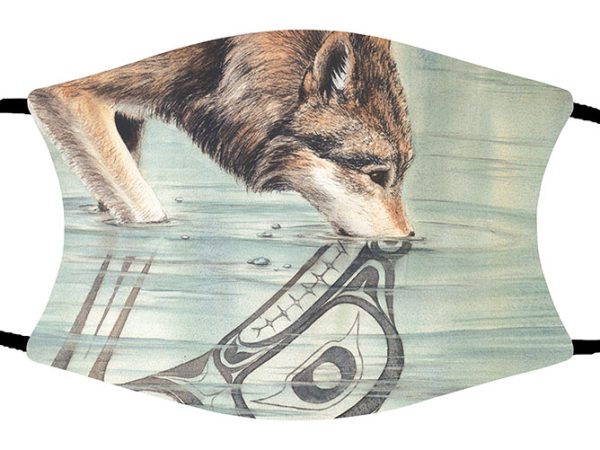 Wolf face mask