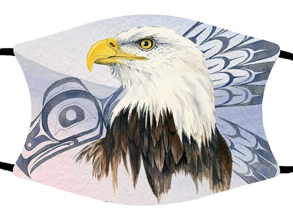 Eagles's Pride face mask