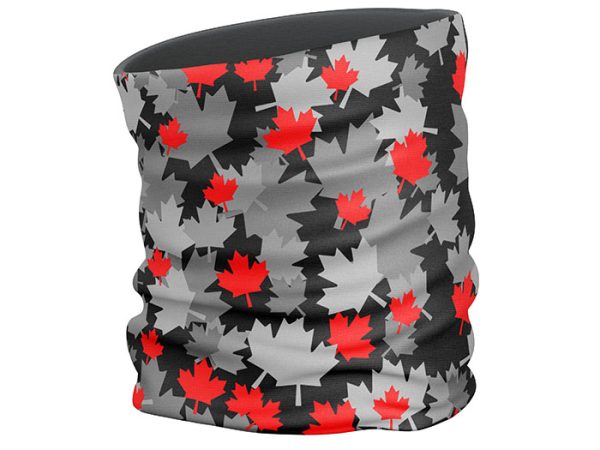 Maple Leaves face scarf