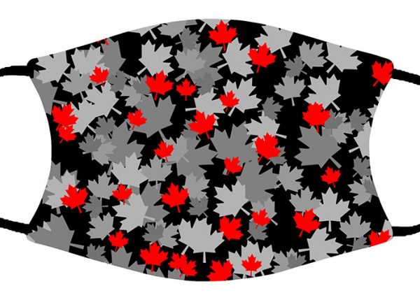 Maple Leaves face mask