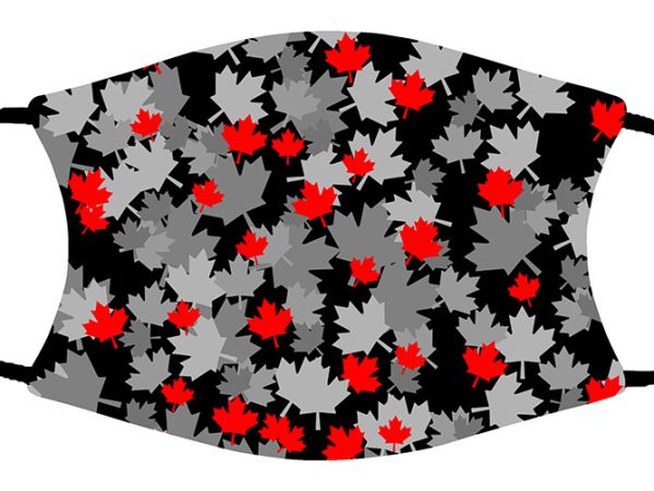 Maple Leaves face mask