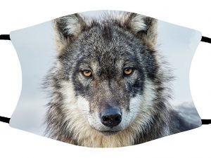 Wolf Profile face mask