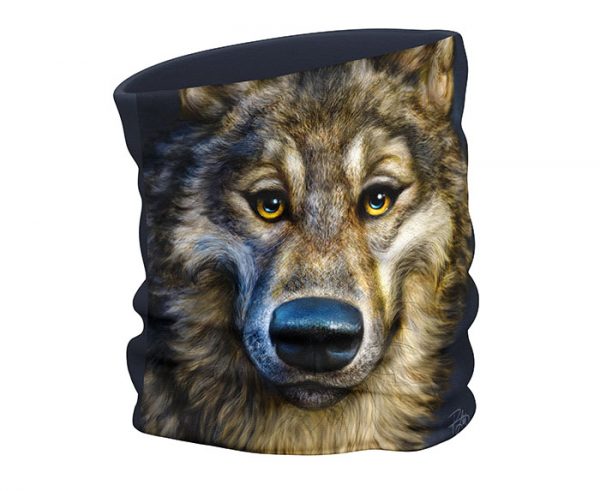 Wolf Face Scarf / Gaiter