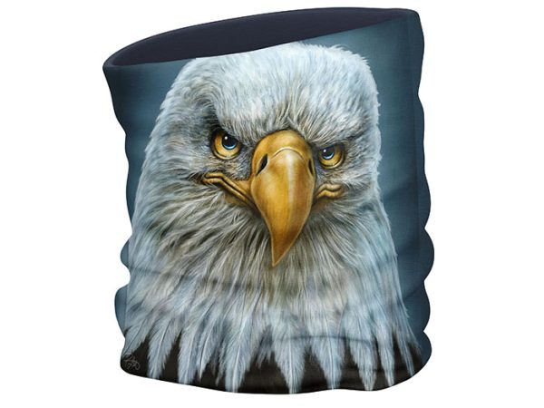 Bald Eagle face scarf