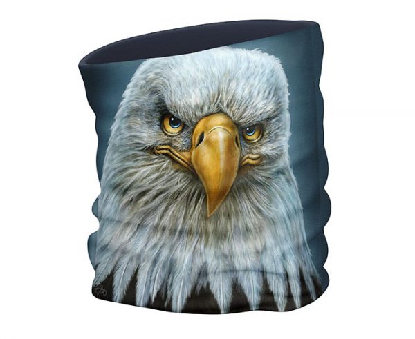 Bald Eagle face scarf