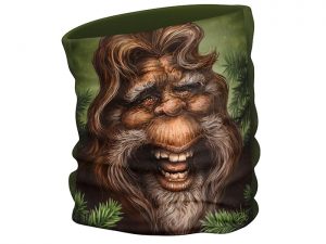 Sasquatch face scarf