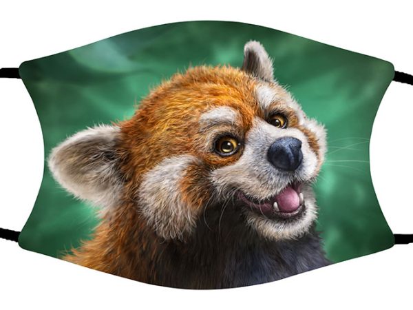 Red Panda face mask