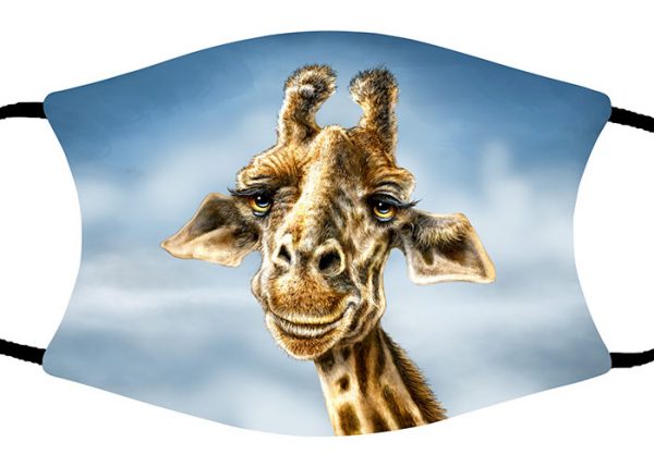 Giraffe face mask