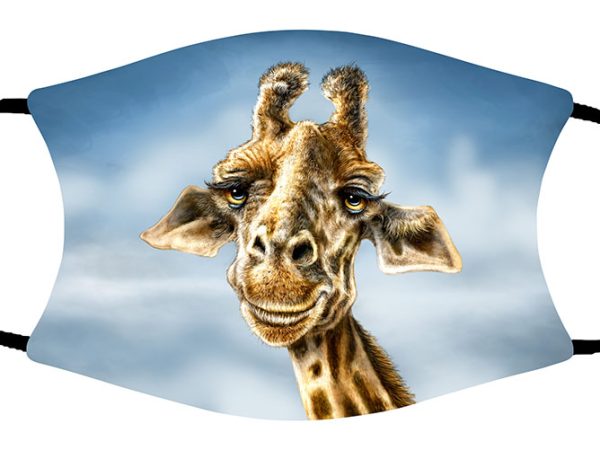 Giraffe face mask