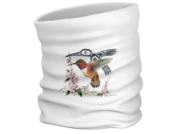 Rufous face scarf