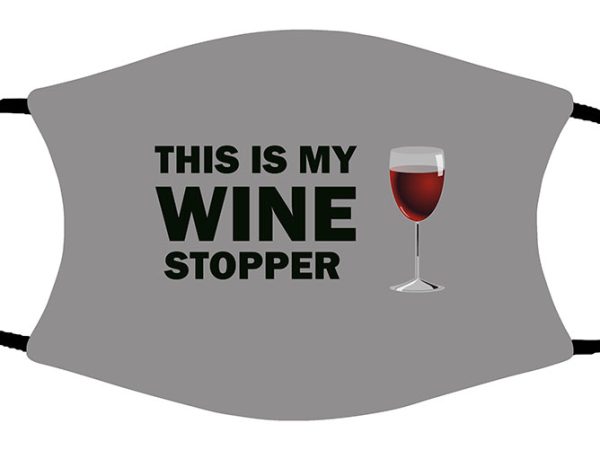 Wine Stopper face mask