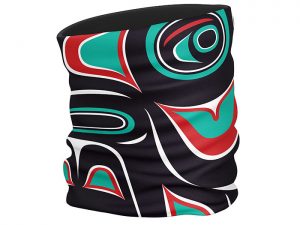 Abstract Formline face mask