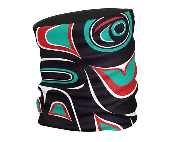 Abstract Formline face mask