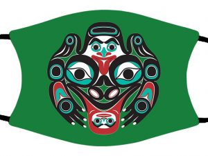 Frog (Tongue) face mask