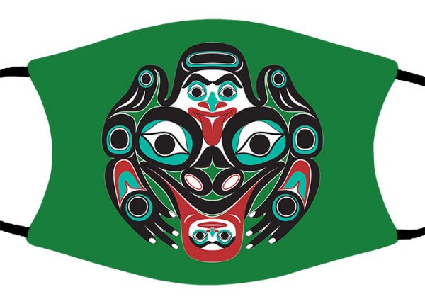 Frog (Tongue) face mask