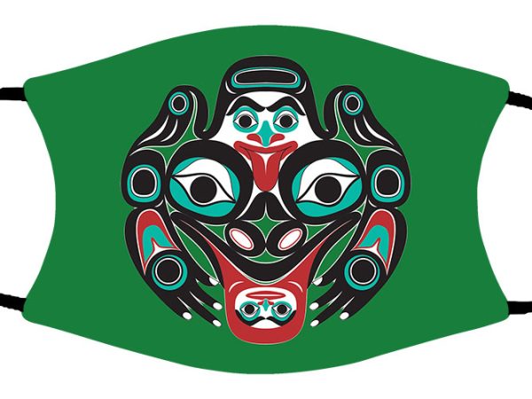 Frog (Tongue) face mask