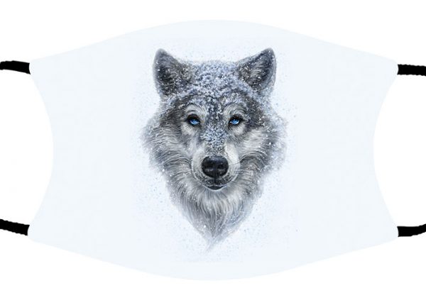 Winter Wolf face mask