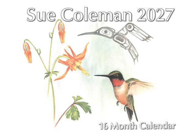 PMSC2027 Sue Coleman Calendar 2027 front cover